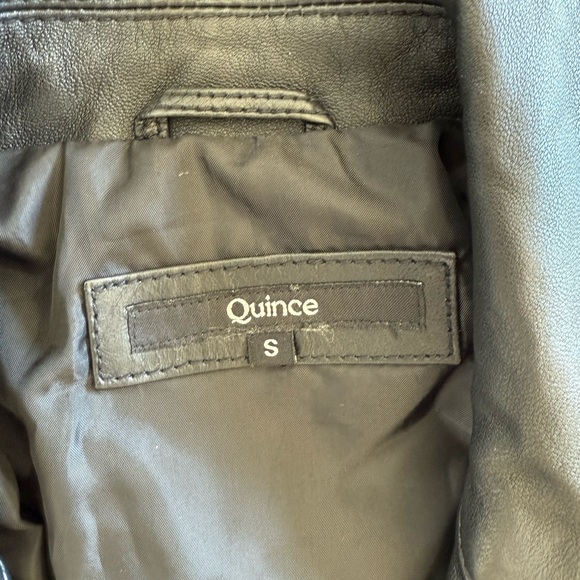Quince 100% Leather Motorcycle Jacket - Picture 4 of 5